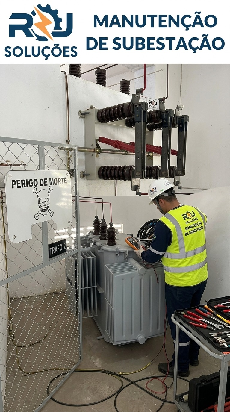 Manutenção de subestação